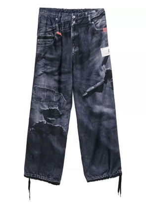 Maison MIHARA YASUHIRO Trompe l'oeil trousers - Black