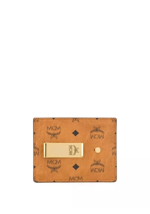 MCM money-clip compact cardholder - Brown