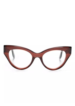Lapima Violeta cat-eye glasses - Red