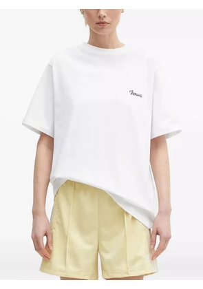 Fiorucci embroidered short-sleeve T-shirt - White