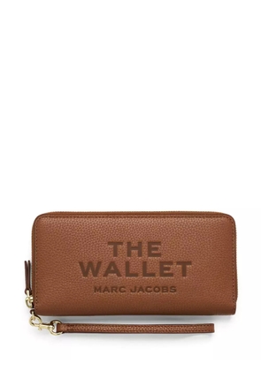 Marc Jacobs Continental leather wallet - Brown