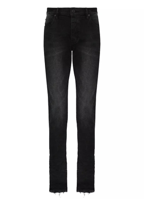 Purple Brand faded slim-leg jeans - Black