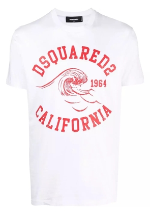 DSQUARED2 graphic-print short-sleeve T-shirt - White