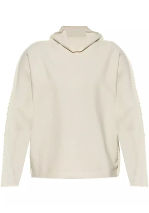 Issey Miyake roll-neck sweater - Neutrals