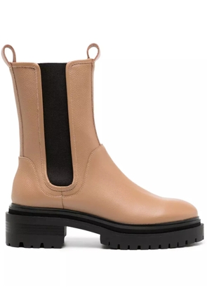 Senso Pandora 55mm round-toe boots - Brown