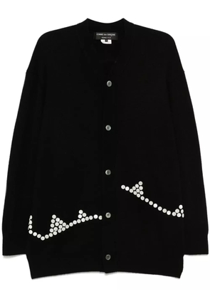 Comme des Garçons Homme Plus buttons cardigan - Black