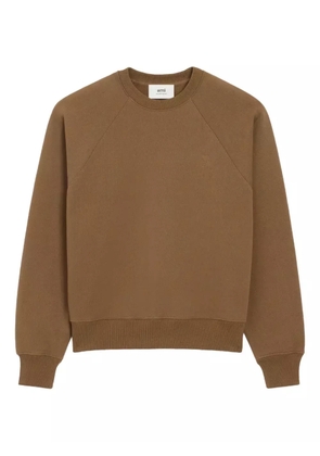 AMI Paris Ami de Coeur sweatshirt - Brown