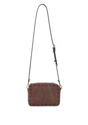 ETRO Arnica paisley-patterned crossbody bag - Brown