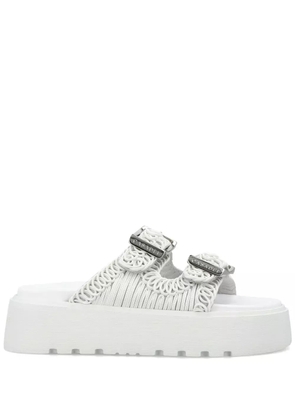 Casadei Mule Dei Mexico sandals - White