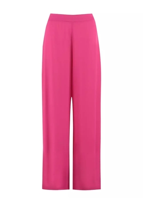 Clips elasticated-waist trousers - Pink