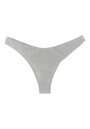 MC2 Saint Barth Naomi lurex bikini bottoms - Silver