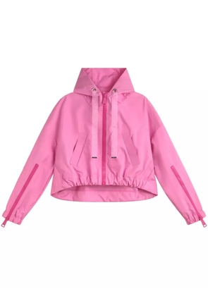 Khrisjoy zip-up hooded jacket - Pink