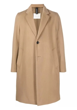 Mackintosh NEW STANLEY wool-cashmere coat - Brown