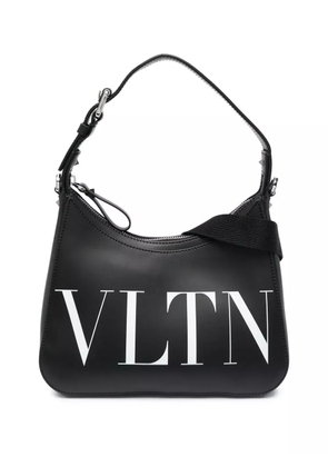 Valentino Garavani VLTN leather shoulder bag - Black