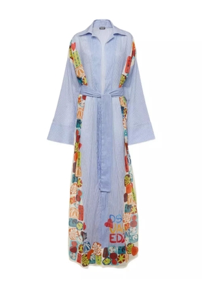 DSQUARED2 cotton beach dress - Blue