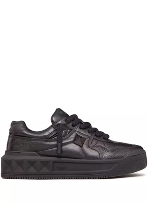 Valentino Garavani One Stud XL leather sneakers - Black