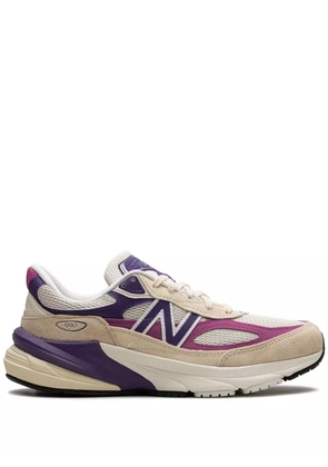New Balance 990v6 'Made in USA - Macadamia Nut Magenta' sneakers - Neutrals