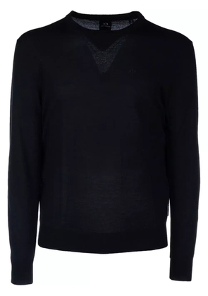 Armani Exchange crew-neck sweater - Black
