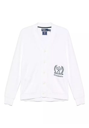 Polo Ralph Lauren x Wimbledon cotton cardigan - White