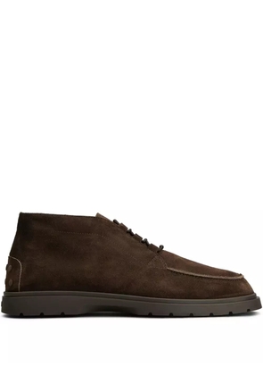 Tod's leather desert boots - Brown