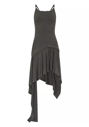 The Attico handkerchief-hem dress - Grey
