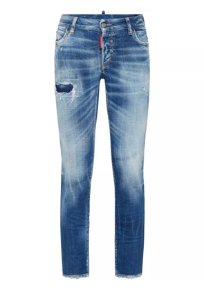 DSQUARED2 distressed-effect jeans - Blue