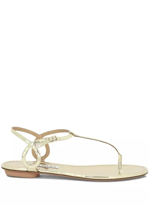 Aquazzura Almost Bare sling back sandals - Gold