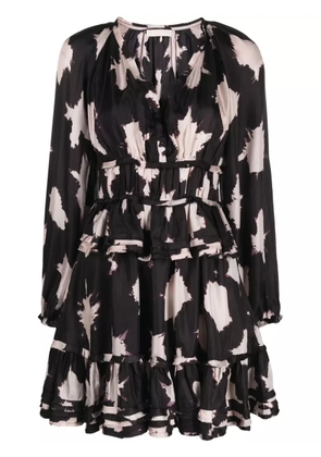 Ulla Johnson Emery tie-dye mini dress - Black