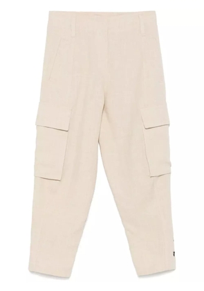 Brunello Cucinelli linen trousers - Neutrals