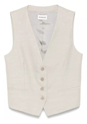 P.A.R.O.S.H. V-neck waistcoat - Grey
