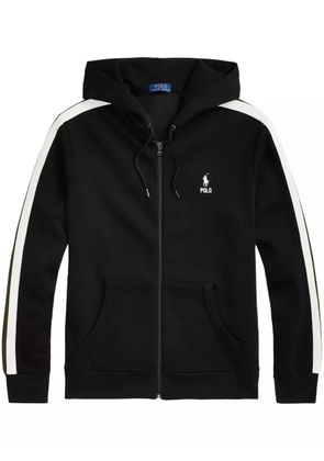 Polo Ralph Lauren embroidered-logo hoodie - Black