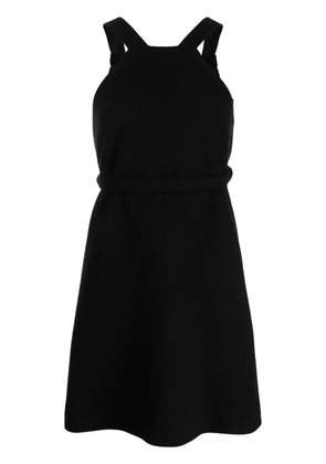 Patou halterneck wool minidress - Black