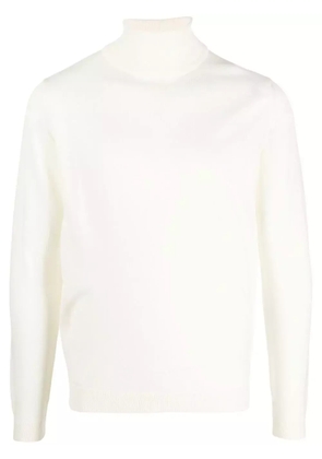Roberto Collina roll-neck merino-wool jumper - Neutrals