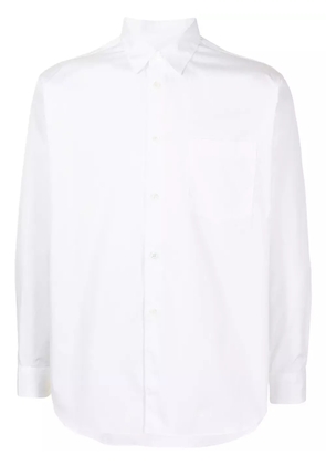 Comme Des Garçons Shirt long-sleeve cotton shirt - White