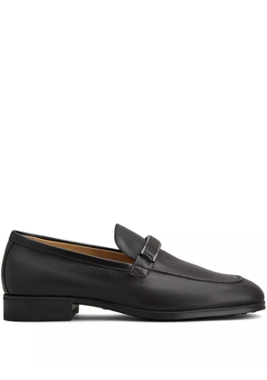 Tod's leather loafers - Black