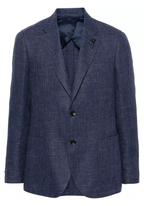 Lardini single-breasted blazer - Blue