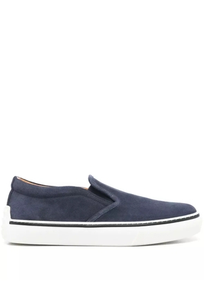 Tod's suede slip-on sneakers - Blue