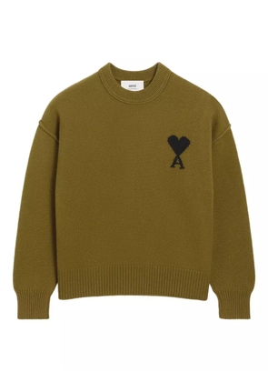 AMI Paris Ami de Coeur sweater - Green