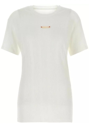 Maison Margiela logo-patch T-shirt - White