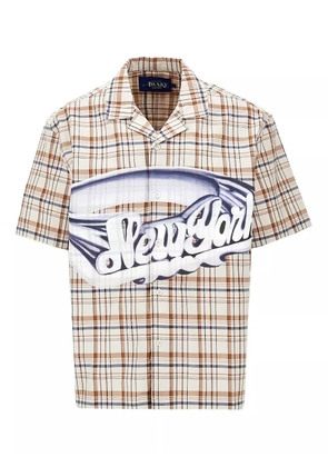 Awake NY cotton shirt - Neutrals