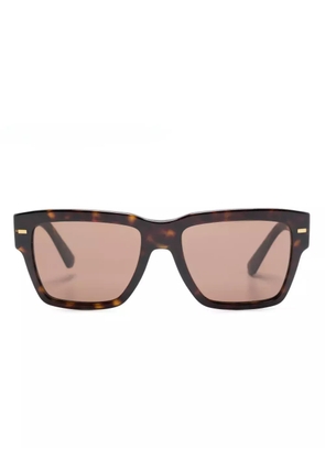 Dolce & Gabbana Eyewear square-frame tinted sunglasses - Brown