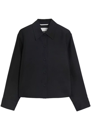 Jil Sander button-up shirt jacket - Black