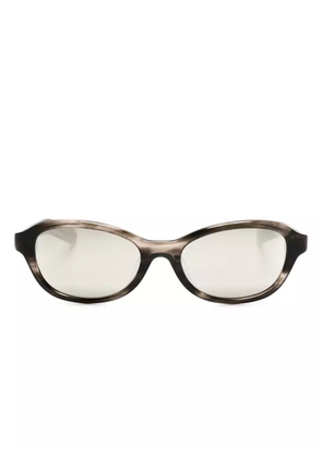 FLATLIST Priest oval-frame sunglasses - Grey