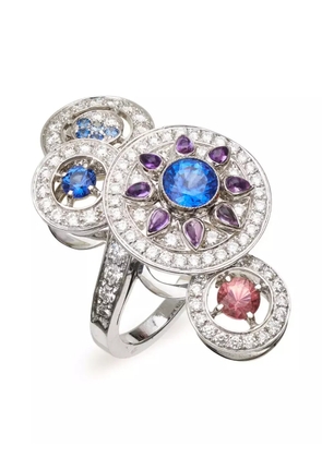 Boucheron Pre-Owned white gold Shéhérazade diamond and sapphire ring