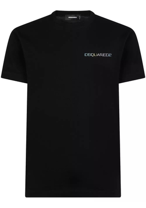DSQUARED2 logo-print cotton T-shirt - Black
