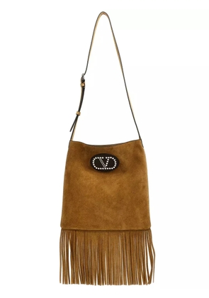 Valentino Garavani Nellcôte shoulder bag - Brown