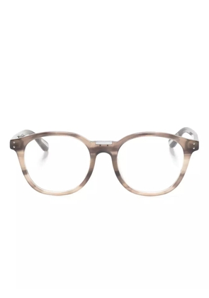 Linda Farrow Powell D-frame glasses - Brown