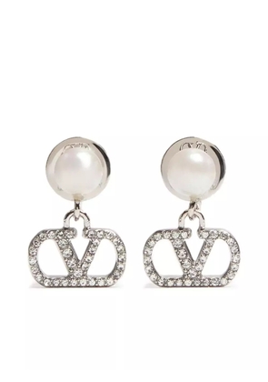 Valentino Garavani VLogo Signature earrings - Silver