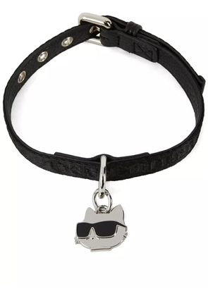 Karl Lagerfeld Ikon cat collar - Black
