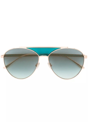 Jimmy Choo Eyewear pilot-frame sunglasses - Pink